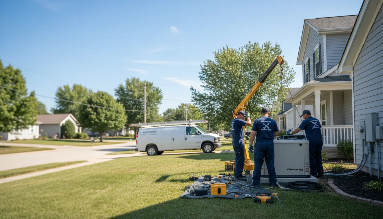 Generator Installation in Blue Grass, IA near me